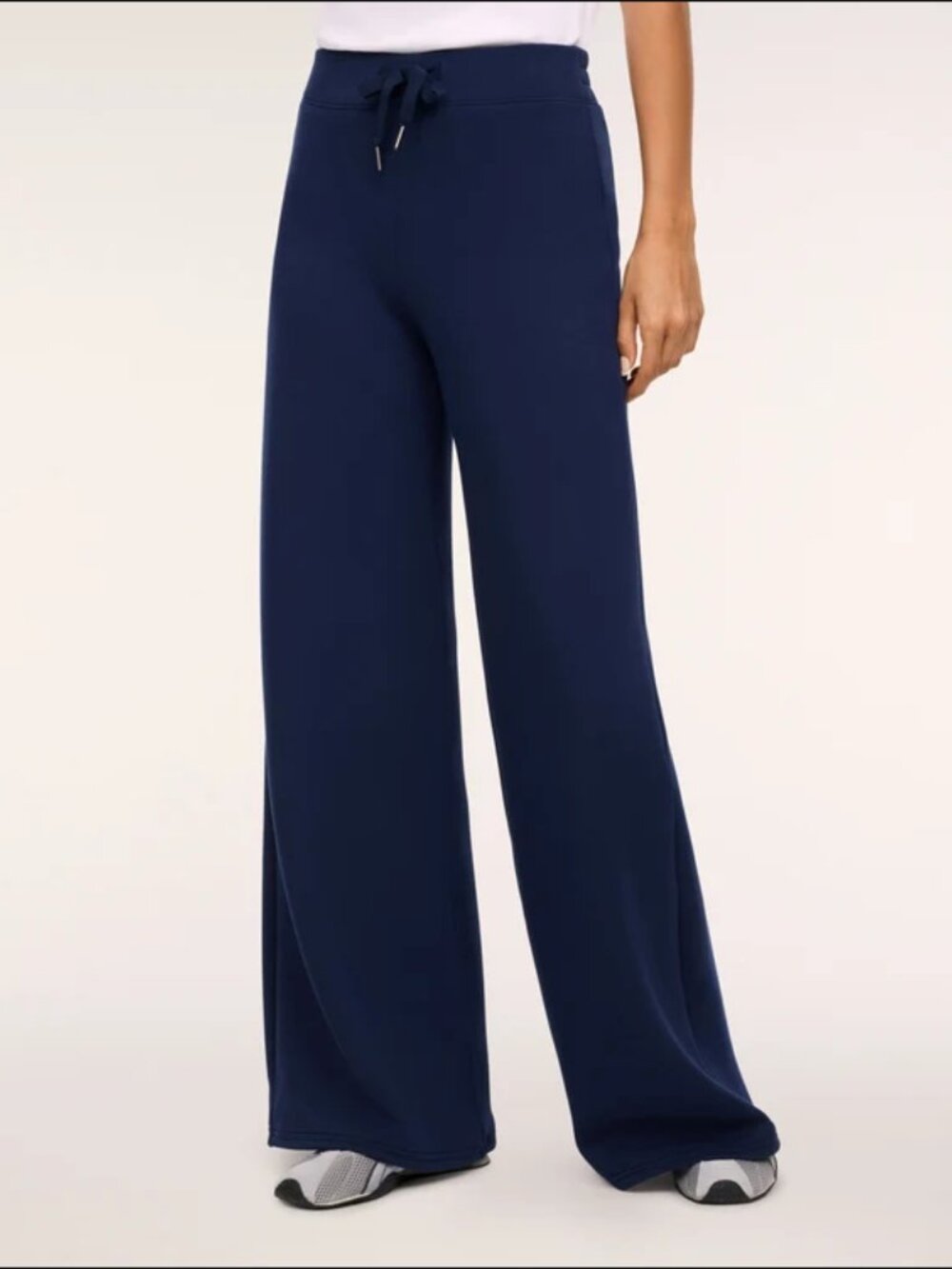SPANX AirEssentials Wide Leg Pant NWT Navy Size M